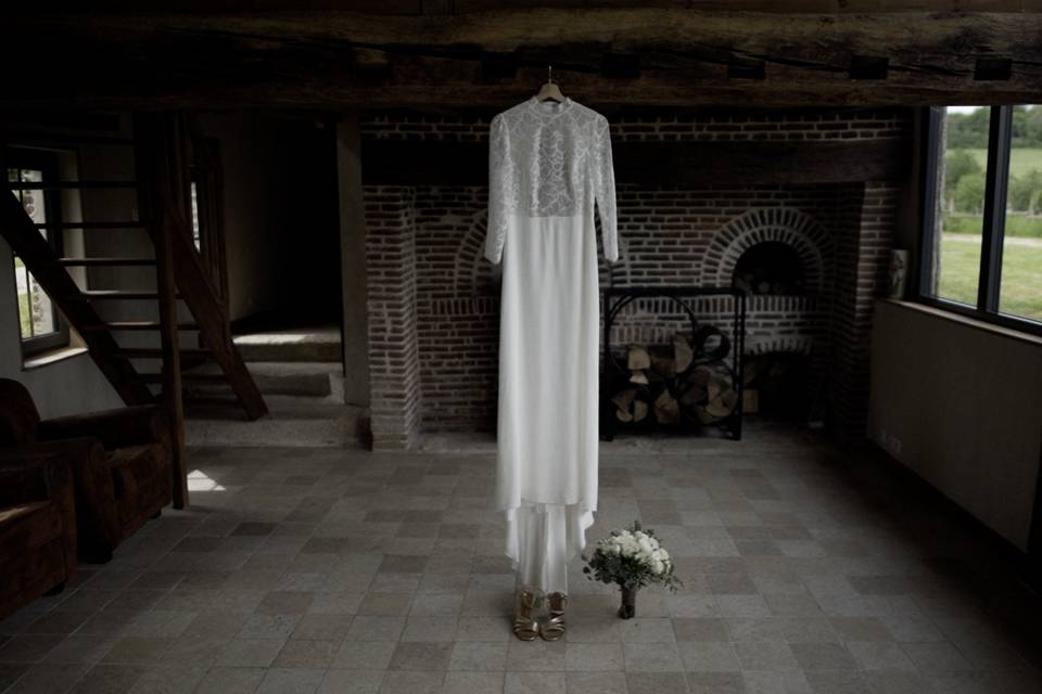 Robe de la mariée