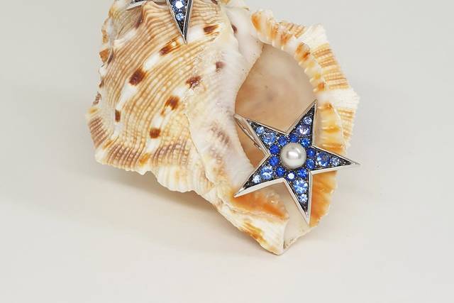 Boucles d'oreille Etoile