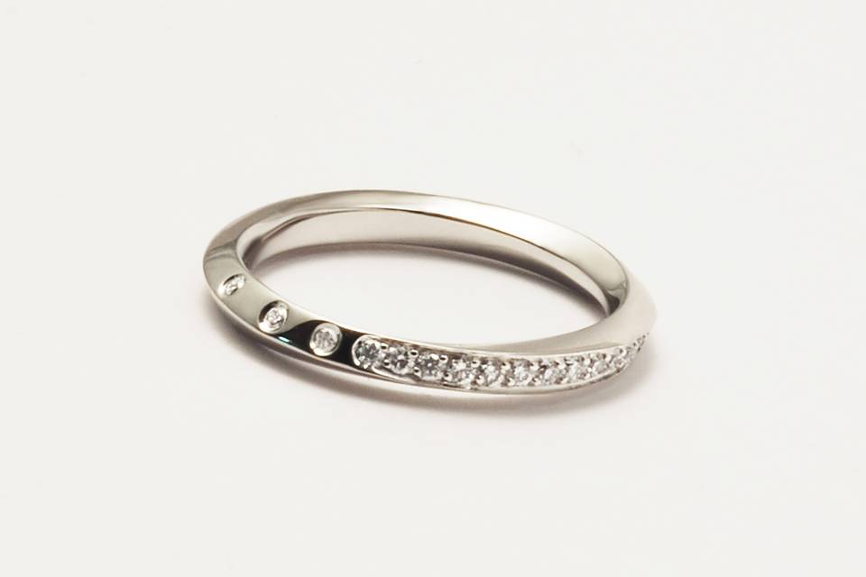 Alliance streamline or/diamant