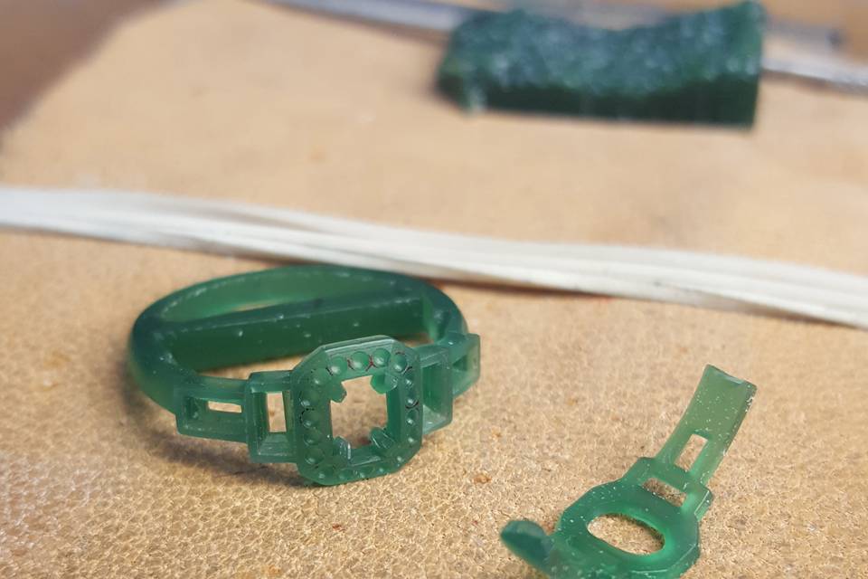 Maquette bague Jeanne