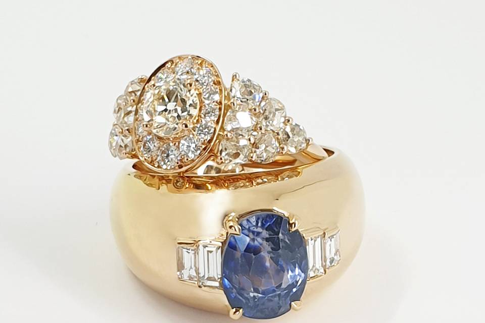 Bague Hestiaa & bague boule