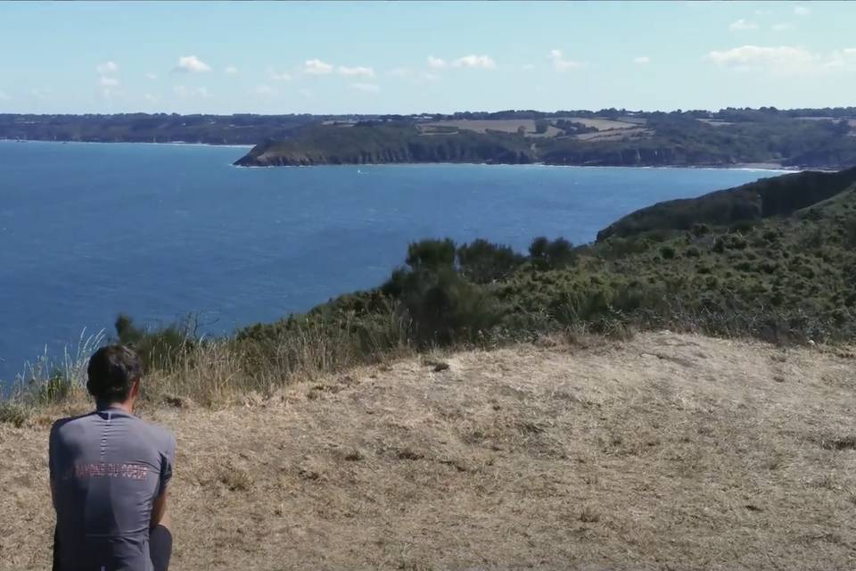 Tournage drone sur la côte