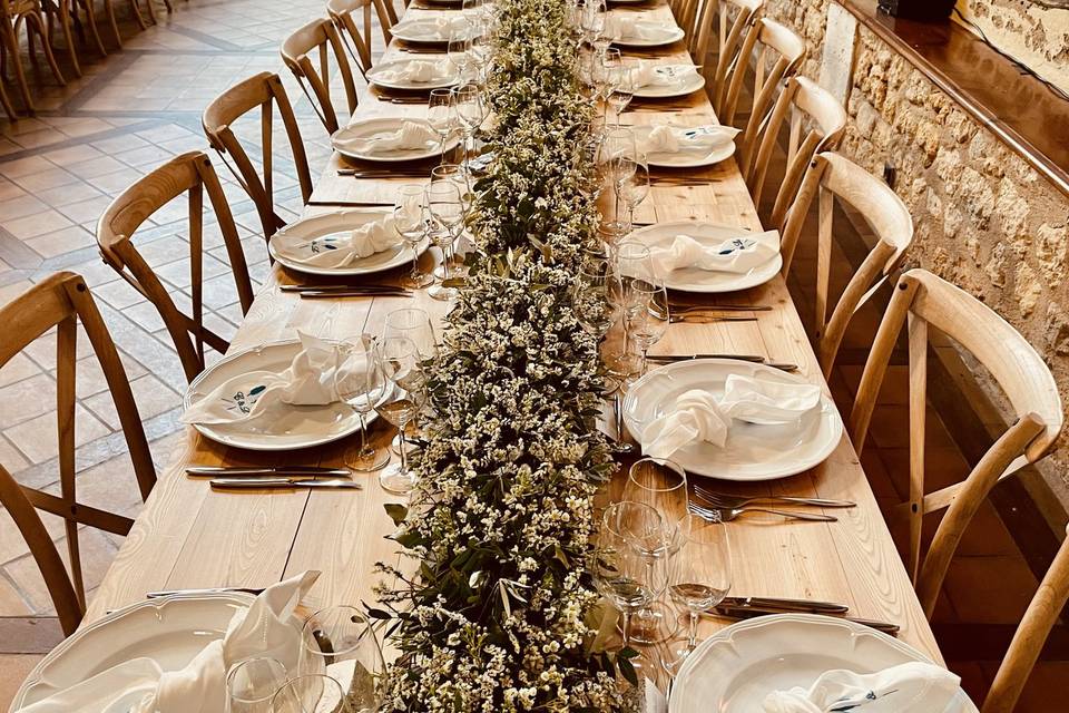 Table de banquet