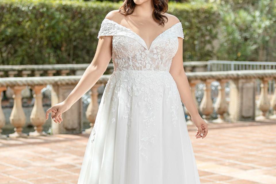 Robe de mariée CurvyPassionnée