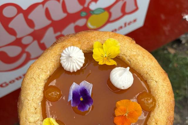 Cookie passion chocolat blanc