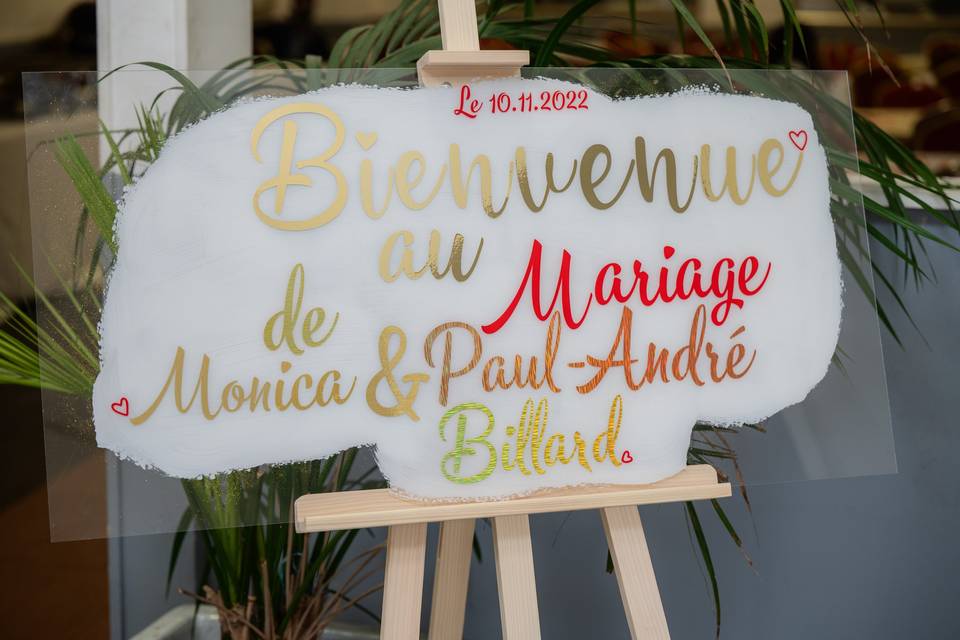 Bienvenue au mariage