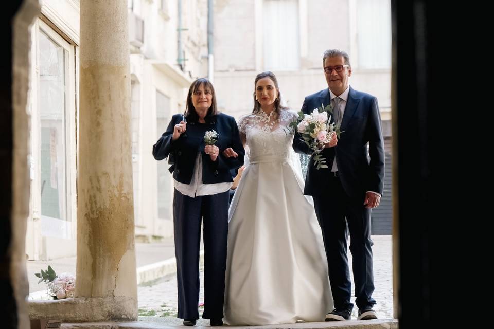 Entrée de la mariée
