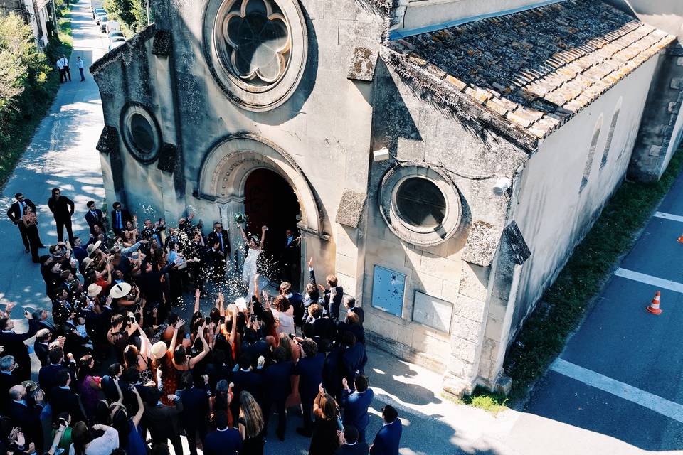 Sortie Eglise en drone