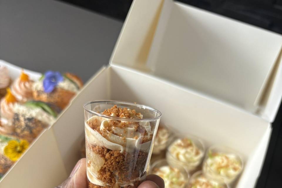 Verrines sucrées