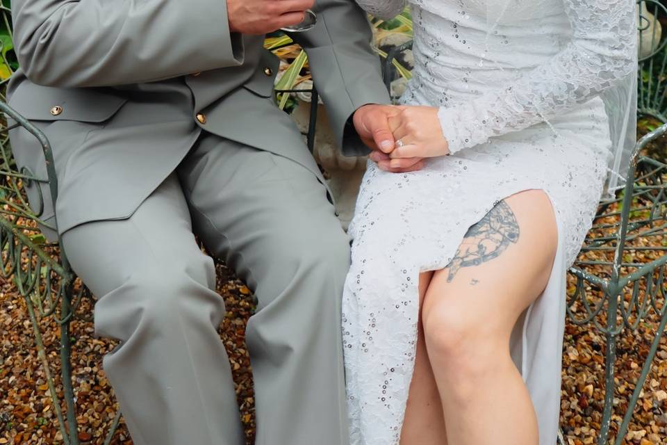 Photo de mariage couple