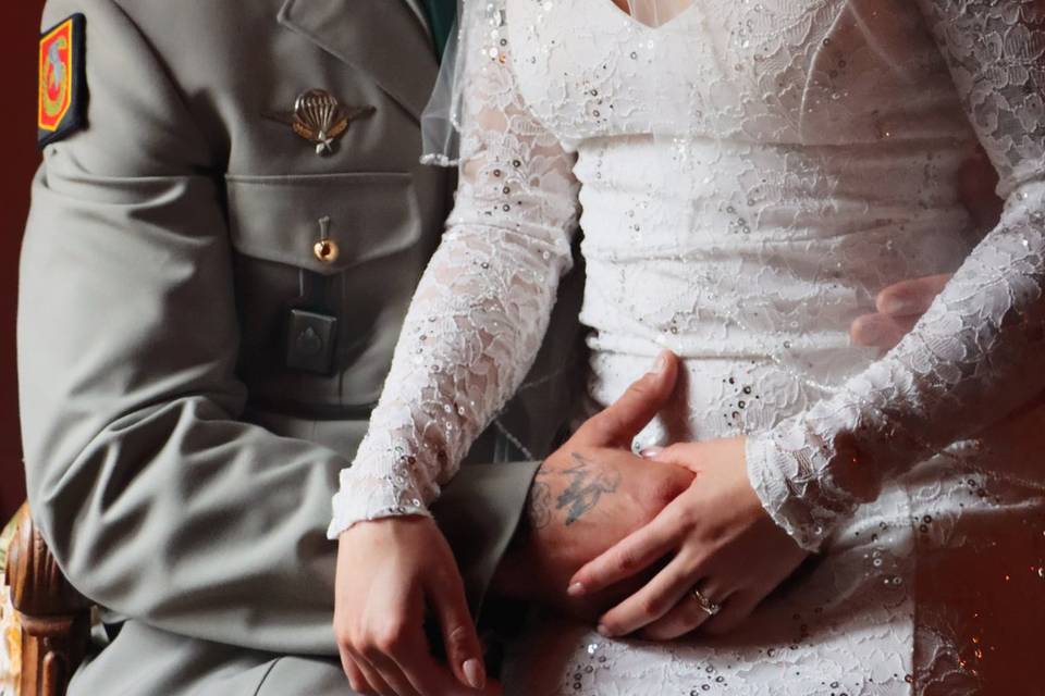Photo de mariage couple