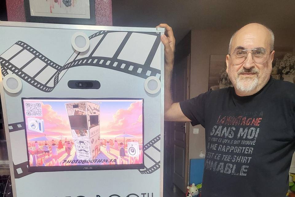La borne à Selfie