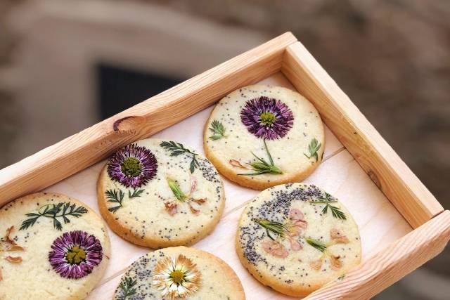 Sablés fleuris