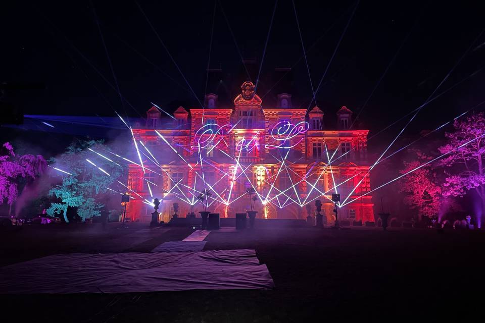 Midnight Sound Event - Show Laser