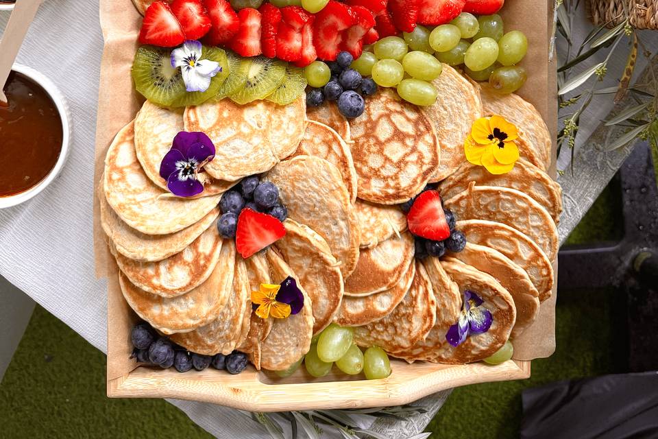 Plateau de pancakes