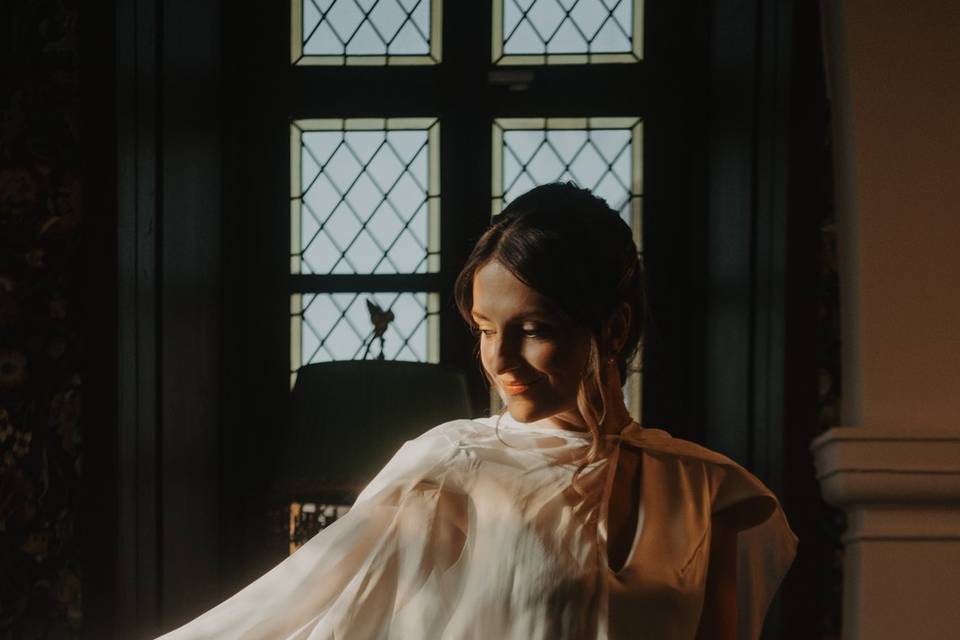 Portrait mariée couleur