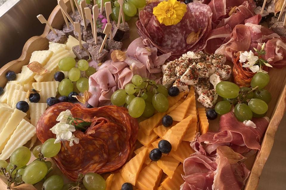 Planche charcuterie et fromage