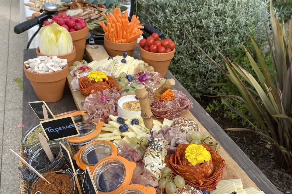 Planche charcuterie et fromage