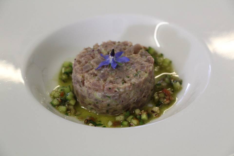 Tartare de thon maison