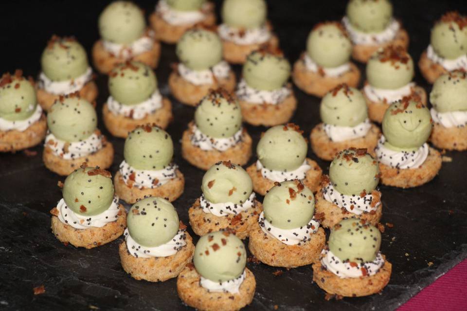 Bavaroise petit pois lard