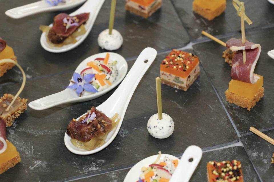 Assortiment pièces cocktail