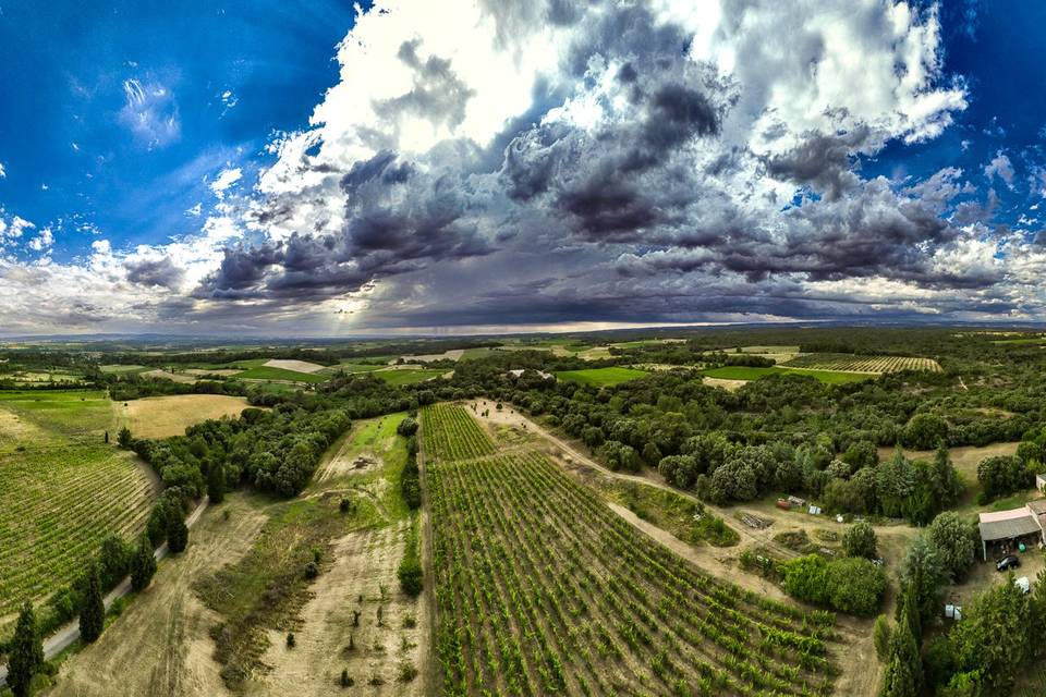 Vue par drone