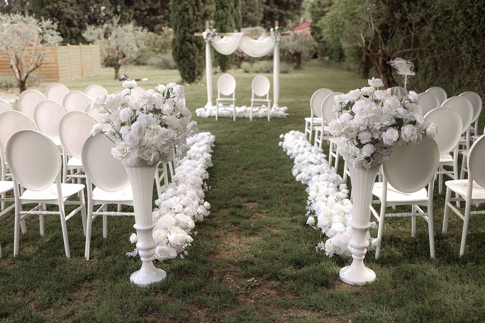 Ceremonie romantique