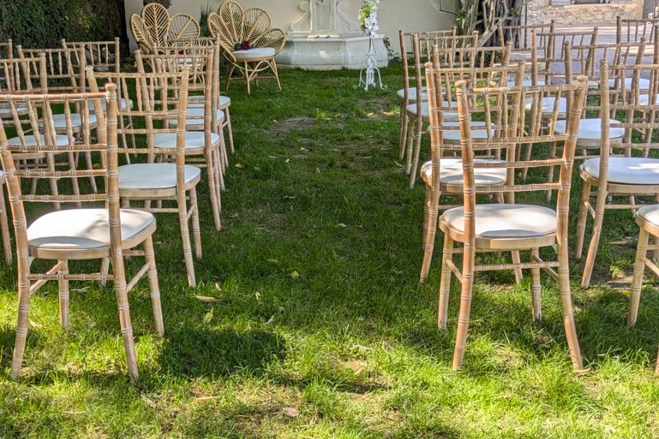 Cérémonie jardin