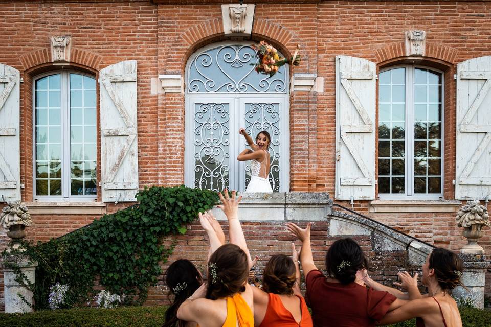 Lancer de bouquet