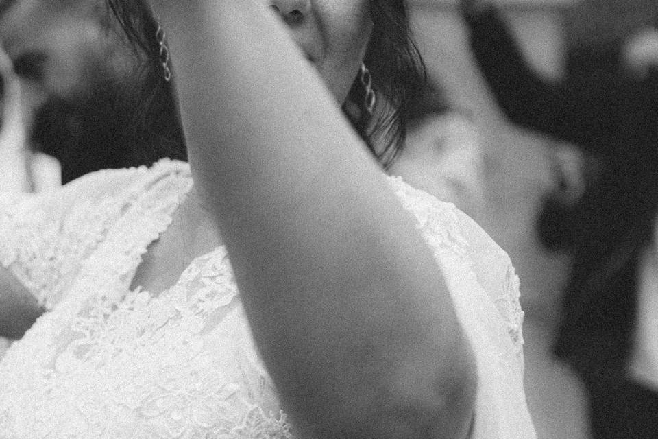 Mariée qui danse