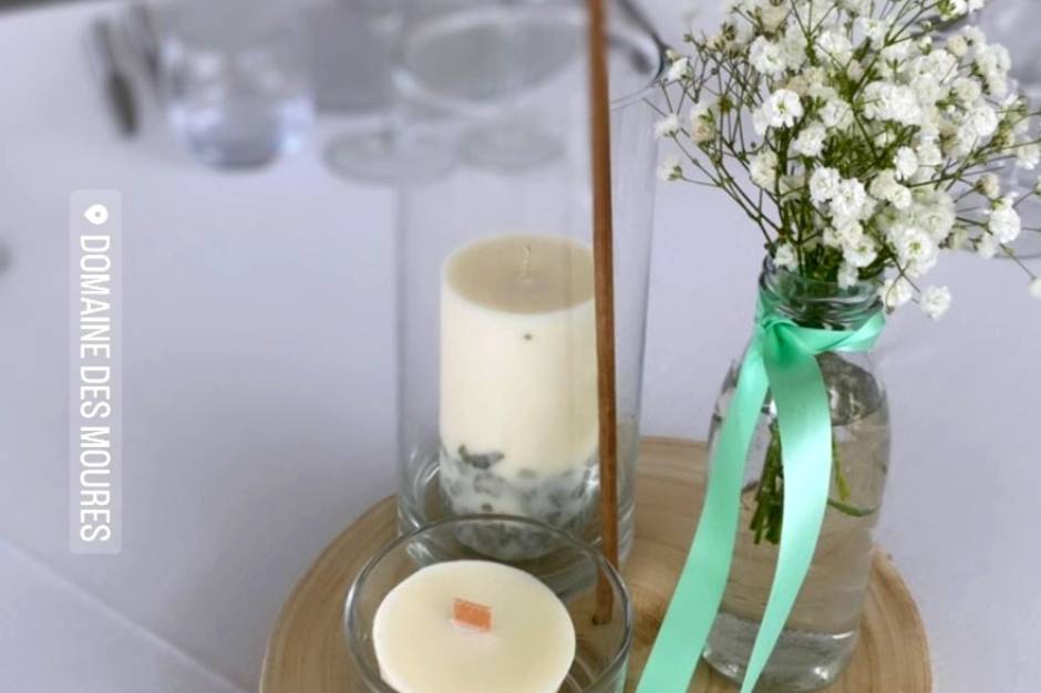 Décoration centre de table