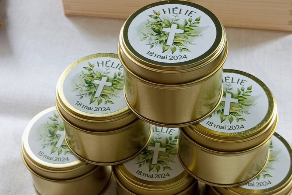 Exemple cadeau bougie