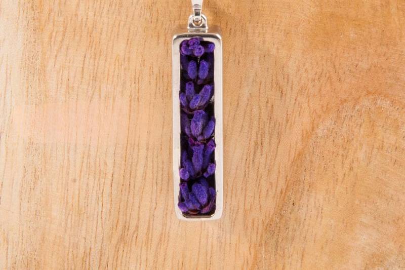 Collier Jardinière lavande