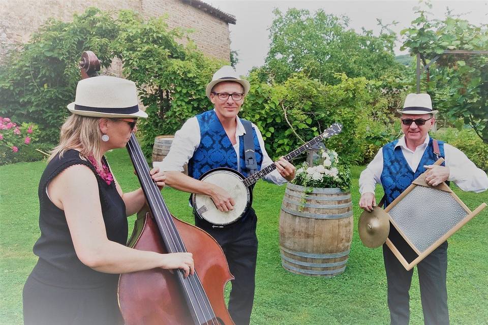 Spring trio mariage