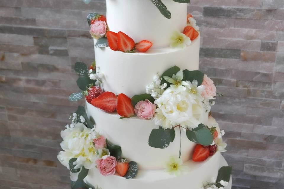 Naked cake