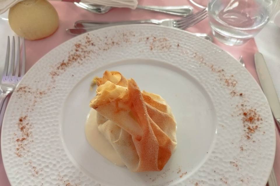 Aumônière au fruit de mer