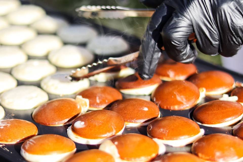 Prestation mini pancakes