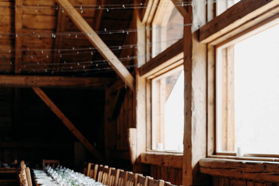 Mariage d'été à la montagne