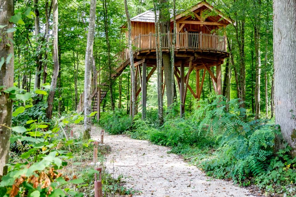 Cabane perchée