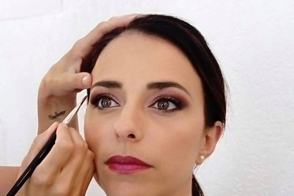 Maquillage glamour