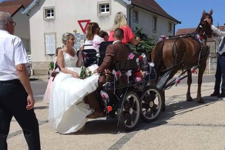 Devant l’église