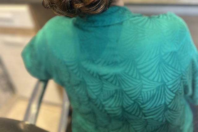 Chignon bohème