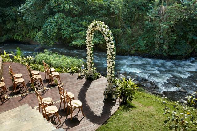 Bali mariage rivière