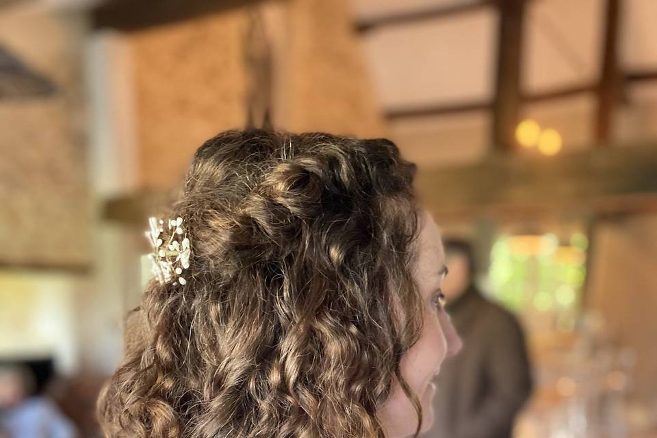 Coiffure mariée naturelle