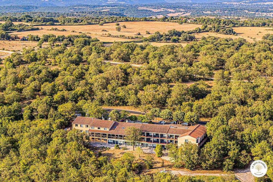 Vue panoramique de l'hôtel