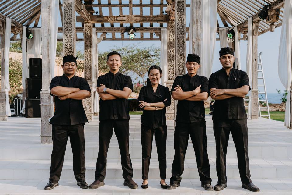 Bali Equipe chefs traiteurs