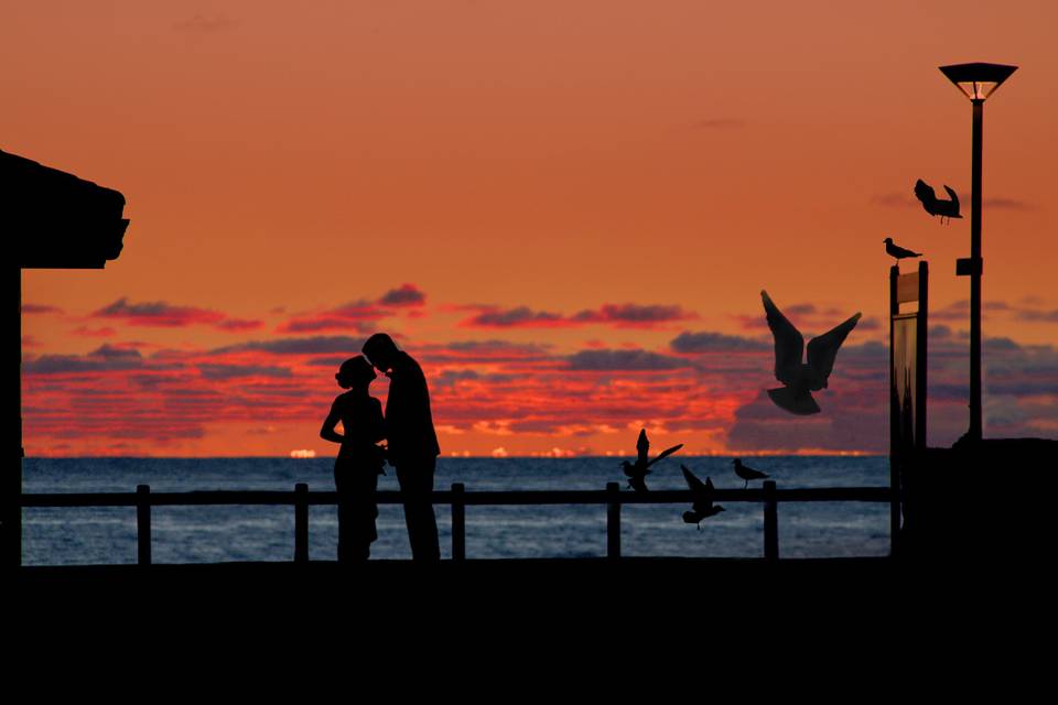 Sunset Wedding à Anglet