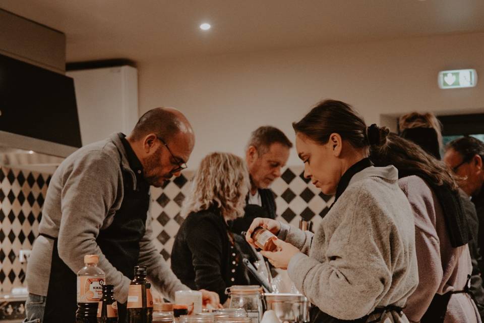 Atelier: accord met & vin