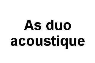 As duo acoustique logo