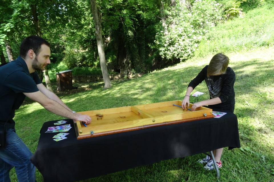 Jeux en bois géants